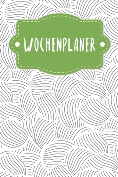 Paperback Wochenplaner: Handlicher Terminkalender - Motiv: Abstrakte Muscheln [German] Book