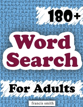 Paperback Word Search for Adults: Activity Book for Adults! Book