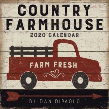 Calendar Country Farmhouse 2020 Wall Calendar Book