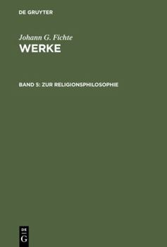 Hardcover Zur Religionsphilosophie [German] Book