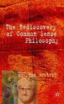 Hardcover The Rediscovery of Common Sense Philosophy Book