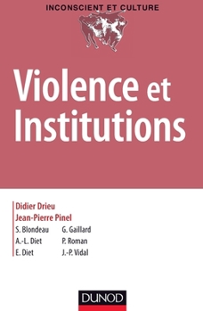 Paperback Violence et institutions [French] Book