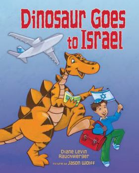 Library Binding Dinosaur Goes to Israel Book