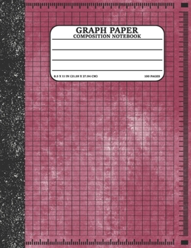 Graph Paper Composition Notebook: Math and Science Lover Graph Paper Cover Watercolor (Quad Ruled 4 squares per inch, 100 pages) Birthday Gifts For Math Lover Teacher,Student Notebook