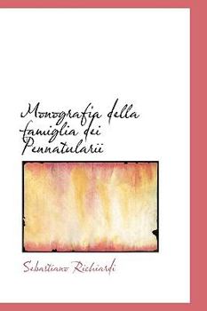 Hardcover Monografia Della Famiglia Dei Pennatularii Book