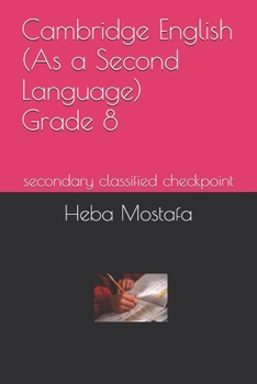 Paperback Cambridge English (As a Second Language) Grade 8: secondary classified checkpoint Book