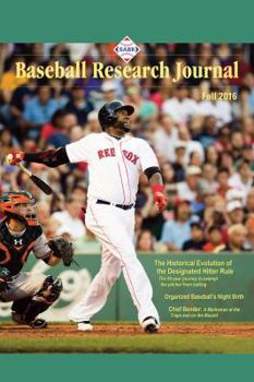 Paperback Baseball Research Journal (Brj), Volume 45 #2 Book