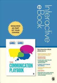 Printed Access Code The Communication Playbook - Interactive eBook Book