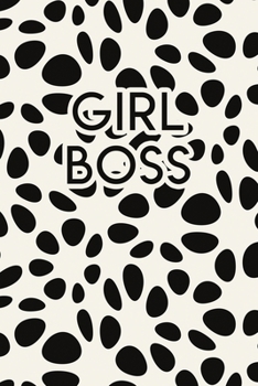 Paperback Girl Boss: 110 Blank Lined College Ruled Journal for Women Book