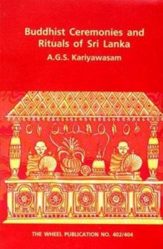 Paperback Buddhist Ceremonies and Rituals of Sri Lanka Book