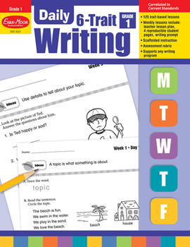 Paperback Daily 6-Trait Writing, Grade 1 Teacher Edition Book