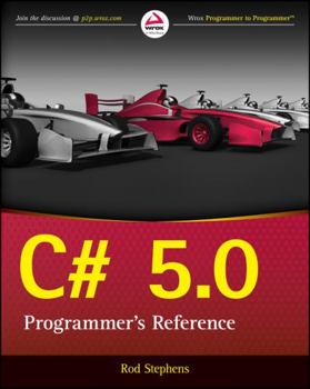 Paperback C# 5.0 Programmer's Reference Book