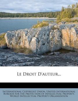 Paperback Le Droit D'auteur... [French] Book