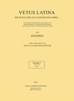 Paperback Danihel: Fascicule 5: 8,8 - Fin, Index [German] Book