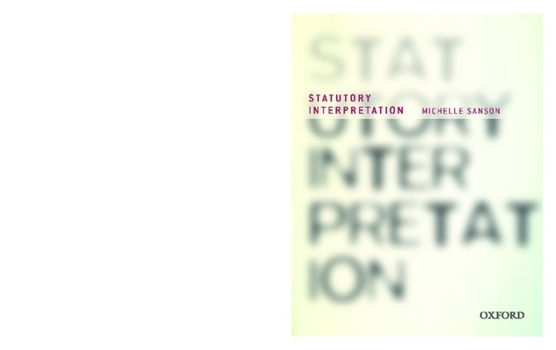 Statutory Interpretation