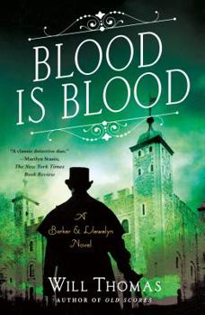 Paperback Blood Is Blood: A Barker & Llewelyn Novel Book