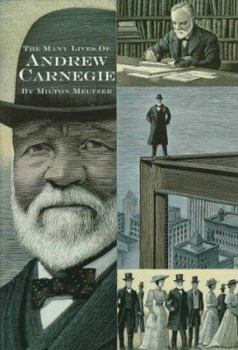 Library Binding Many Lives of Andrew Carnegie, Book
