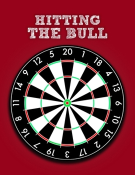 Hitting The Bull: Sketchbook journal drawing book and paper dartboards pad for adults and kids