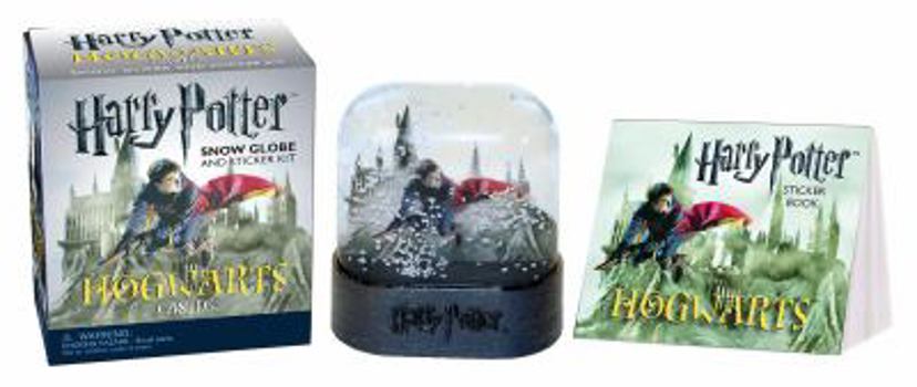 Accessory Harry Potter Hogwarts Castle Snow Globe and Sticker Kit (RP Minis) Book