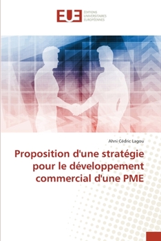 Paperback Proposition d'une stratégie pour le développement commercial d'une PME [French] Book