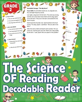 Paperback The Science of Reading Decodable Reader 2nd Grade: A Science-Based Decodable Reader for 2nd Grade - Engaging Stories & Phonics Practice with Answer Ke Book
