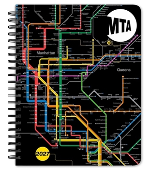 Misc. Metropolitan Transportation Authority Official 2027 6 X 7.75 Inch Weekly Desk Planner Book