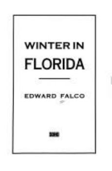 Hardcover Winter in Florida Book