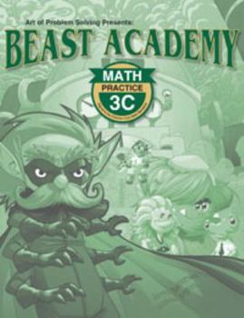 Paperback Art of Problem Solving Beast Academy 3C Guide and Practice 2-Book Set Book