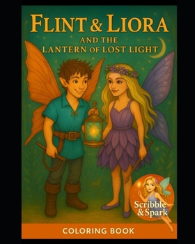 Paperback Flint & Liora and the Lantern of Lost Light: A Coloring Book