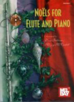 Paperback Noels for Flute and Piano [With CD] Book