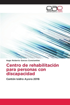 Paperback Centro de rehabilitación para personas con discapacidad [Spanish] Book