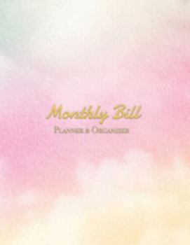 Monthly Bill Planner&Organizer: Expense Finance Budget book By A Year & Daily calendar Bill Budgeting And Organizer Tracker Workbook journals Business ... at home. size 8.5"x11" with 140 pages