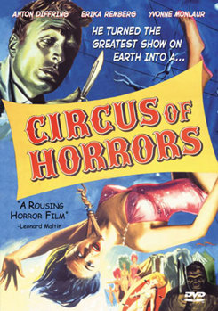 DVD Circus Of Horrors Book