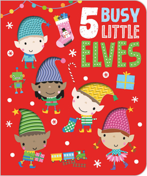 Board book 5 Busy Little Elves Book