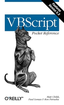 Paperback VBScript Pocket Reference Book