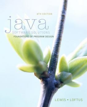 Paperback Java Software Solutions with Access Code: Foundations of Program Design Book