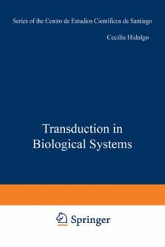Paperback Transduction in Biological Systems Book