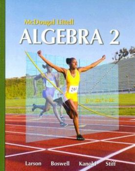 Library Binding Holt McDougal Larson Algebra 2: Students Edition 2007 Book