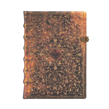 Misc. Grolier MIDI Lined Hardcover Journal, 240pg, 120gsm by Paperblanks (Grolier Ornamentali) Book