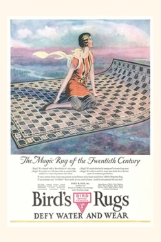 Paperback Vintage Journal Vintage Rug Advertisment Book