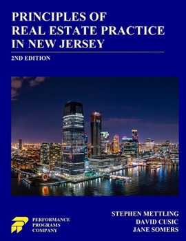 Paperback Principles of Real Estate Practice in New Jersey: 2nd Edition Book