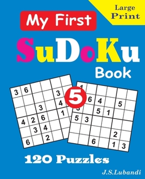 Paperback My First SuDoKu Book, 5 Book