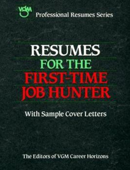 Paperback Resumes for the First-Time Job Hunter Book