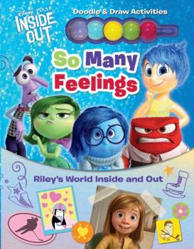Hardcover Disney•Pixar Inside Out: So Many Feelings: Riley's World Inside and Out Book