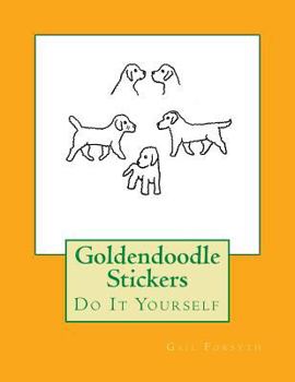 Paperback Goldendoodle Stickers: Do It Yourself Book