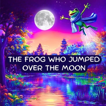 Paperback The Frog Who Jumped Over the Moon: A Cute Frog Book for Kids about Chasing Your Dreams (Motivational Kids Bedtime Story) Book