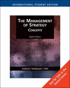 Paperback Management of Strategy: Concepts and Cases. Michael A. Hitt, Robert E. Hoskisson, R. Duane Ireland Book