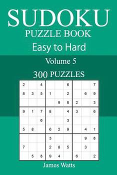 Paperback 300 Easy to Hard Sudoku Puzzle Book
