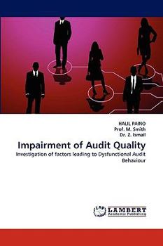 Paperback Impairment of Audit Quality Book