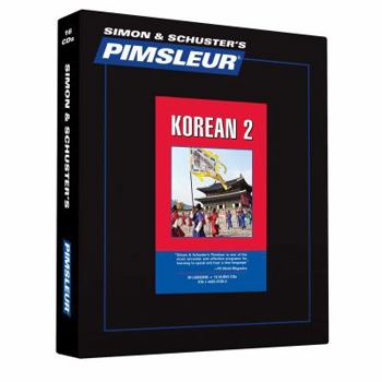 Audio CD Pimsleur Korean Level 2 CD: Learn to Speak and Understand Korean with Pimsleur Language Programsvolume 2 Book